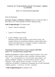 Francese 3E - Ciro Scianna