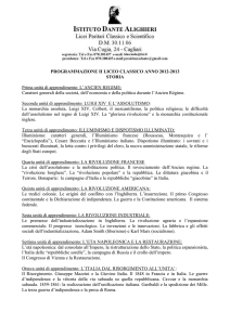 PROGRAMMAZIONE II LICEO CLASSICO ANNO 2012
