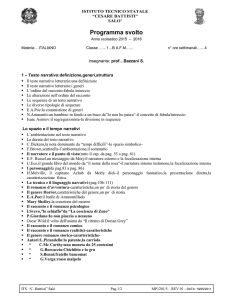 Area di progetto - “C.Battisti” di Salò