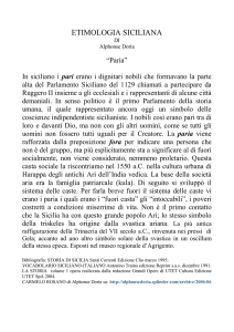 ETIMOLOGIA SICILIANA