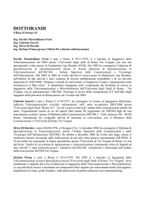 dottorandi