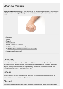 Malattie autoimmuni - Magazine Delle Donne