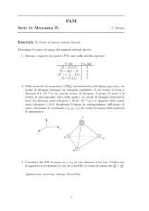 Serie 11: Meccanica IV