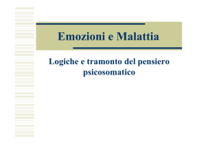 Emozioni e Malattia