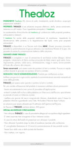 INGREDIENTI: Trealosio 3%, cloruro di sodio