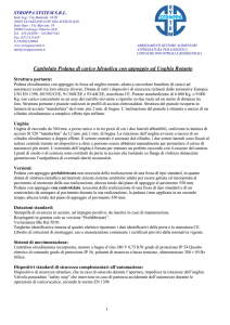 Capitolato Pedana di carico Idraulica con