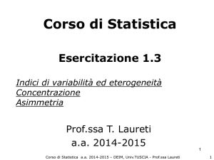 Esercitazione
