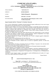 Comunicato stampa Artestratta
