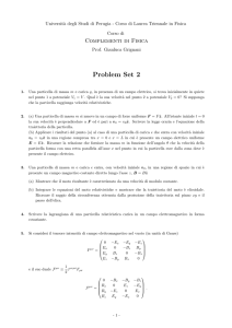 Esercizi di Complementi di Fisica 3