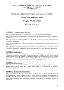 programmazione 2^ A ELN