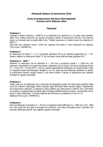 Esercizi lezione 9 febbraio (Mangano V.) - INAF