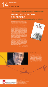 PrImo LevI dI froNte e dI ProfILo