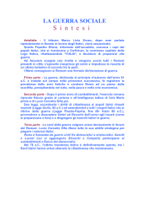 La Guerra Sociale in sintesi