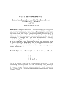 Esercitazione 3