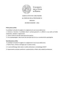 ESAMI DI STATO PER L`ABILITAZIONE ALL`ESERCIZIO DELLA