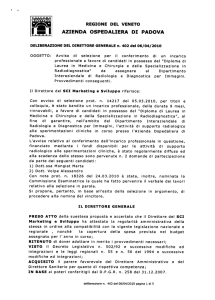 AZIENDA OSPEDALIERA DI PADOVA