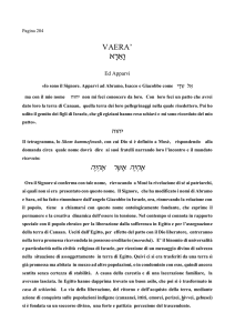 Page 1 Pagina 204 VAERA` Ed Apparvi «Io sono il Signore. Apparvi