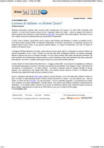 Lezione di italiano: si chi