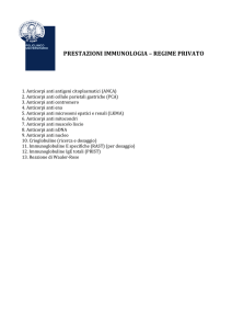 Immunologia - Policlinico Universitario Campus Bio