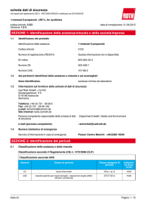 Scheda Dati di Sicurezza: 1-metossi-2-propanolo