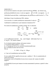Rb ) 1(* Mlog Rb log*10 NC No Eb anche o Rb BNC No Eb α+ +