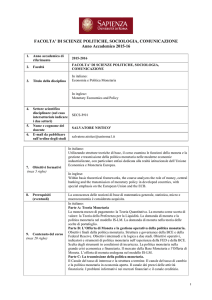 Nistico-Economia E Politica Monetaria 15-16