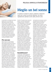 Meglio un bel sonno