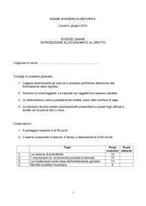 esame svizzero di maturita