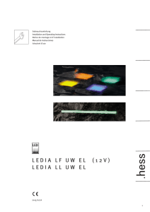 ledia lf uw el (12v) ledia ll uw el