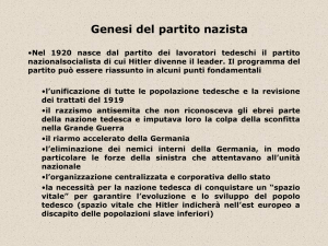 Nazismo - prof. Panella