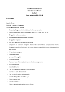 greco_5 gn - Istituto Salesiano Don Bosco