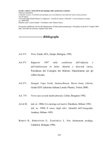 Bibliografia - CISADU