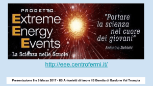 Presentazione incontro EEE
