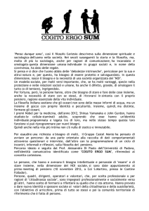 cogito ergo sum con immagine