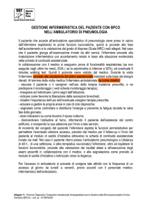 gestione infermieristica del paziente con bpco nell`ambulatorio di