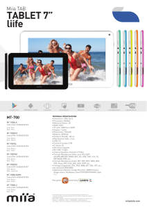 TABLET 7” liife