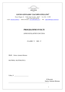 5F - Liceo classico "Jacopo Stellini"