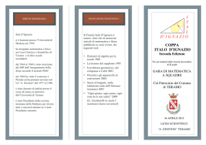 brochure - Gare Matematiche by Rosanna Tupitti