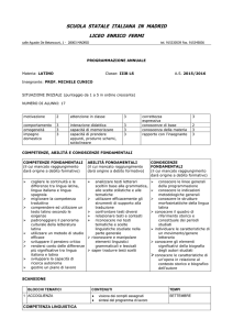 Cunico - Scuola Italiana Madrid