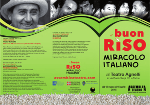 Buon riso – Rassegna cinema