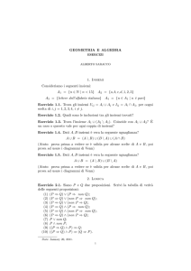 Esercizi