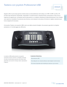 Tastiera con joystick Professional USB