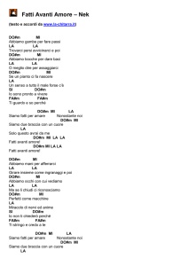 Fatti Avanti Amore – Nek - La