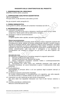 RIASSUNTO DELLE CARATTERISTICHE DEL PRODOTTO 1