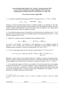 Università degli Studi di Roma “Tor Vergata”, Facoltà di Scienze