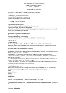 liceo scientifico “antonio labriola” anno scolastico 2015