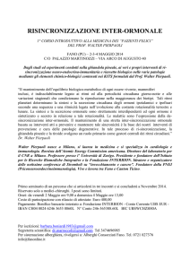 RISINCRONIZZAZIONE INTER-ORMONALE
