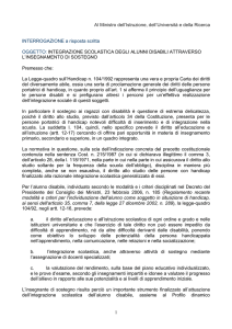 Istruzione FVG – sostegno