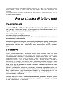 Per la sinistra di tutte e tutti