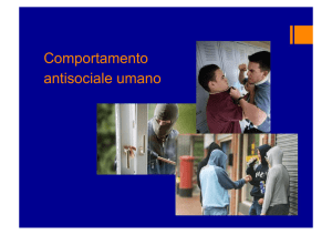 Geni-ambiente e comportamento antisociale